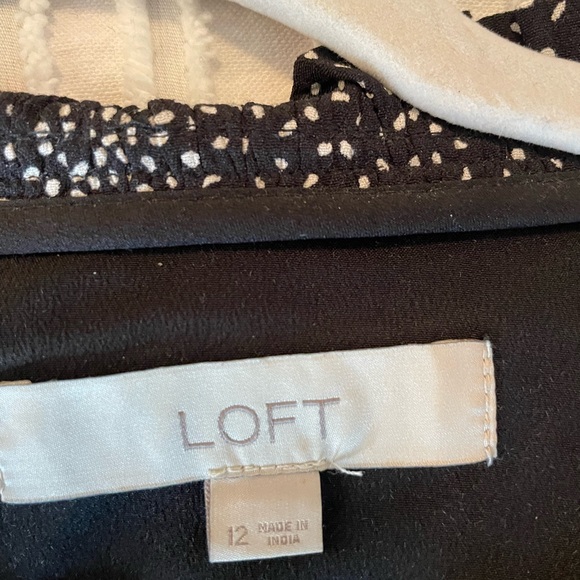 LOFT Black Dress - Picture 8 of 8